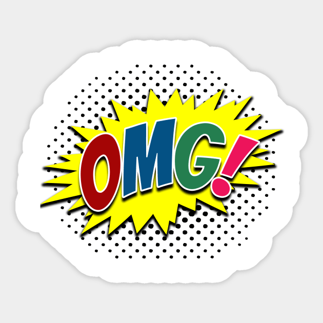 OMG! Sticker by BattaAnastasia